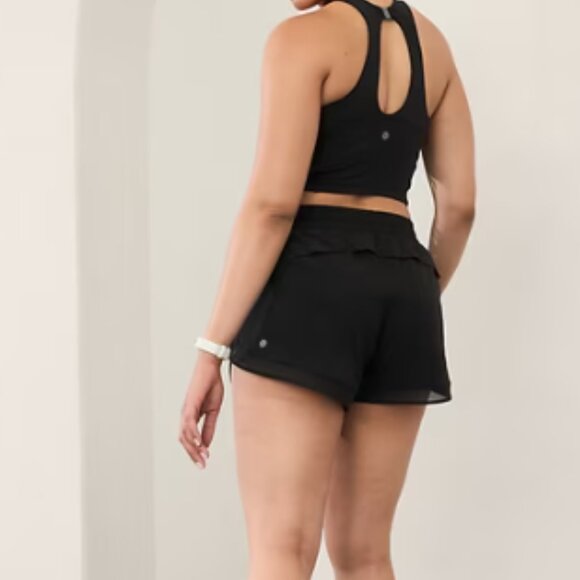 Mesh Racer Run Mid Rise 4 Short - Picture 2 of 4